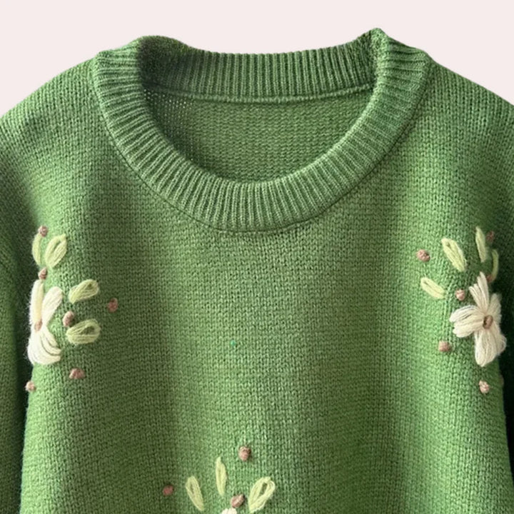 Levoire | Pull Décontracté Avec Ourlet Côtelé Pour Femmes