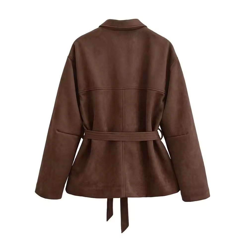 Levoire | Chemise De Travail Avec Ceinture À Nouer