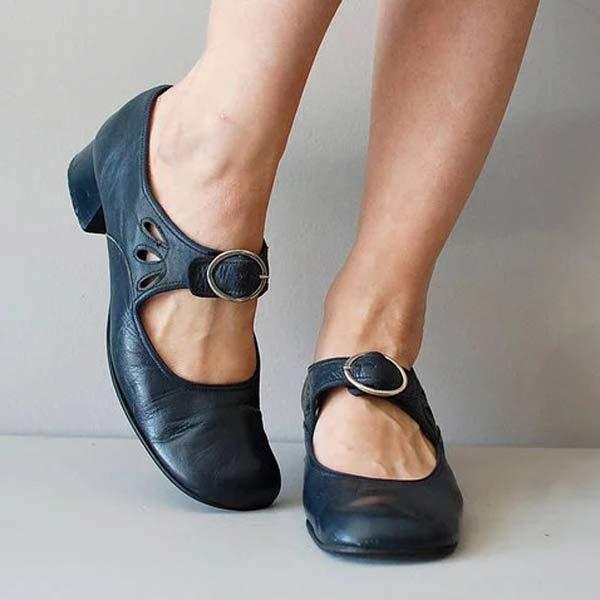 Levoire | Chaussures En Cuir Élégantes Bleu