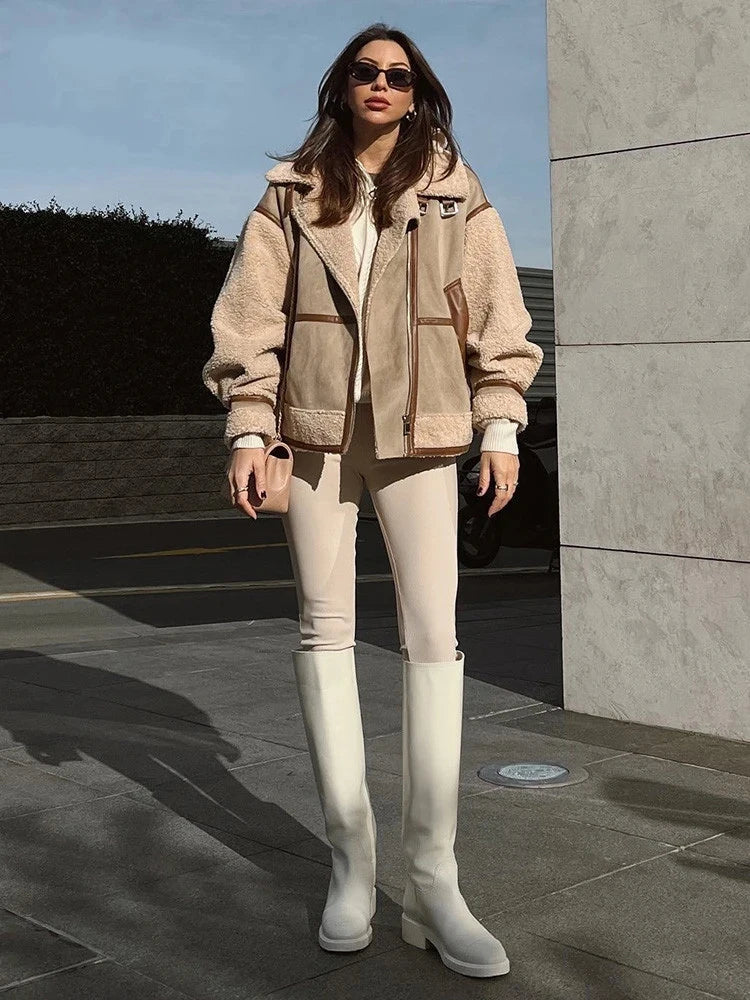 Levoire | Long Faux Fur Coat With Long Sleeves Comfortable