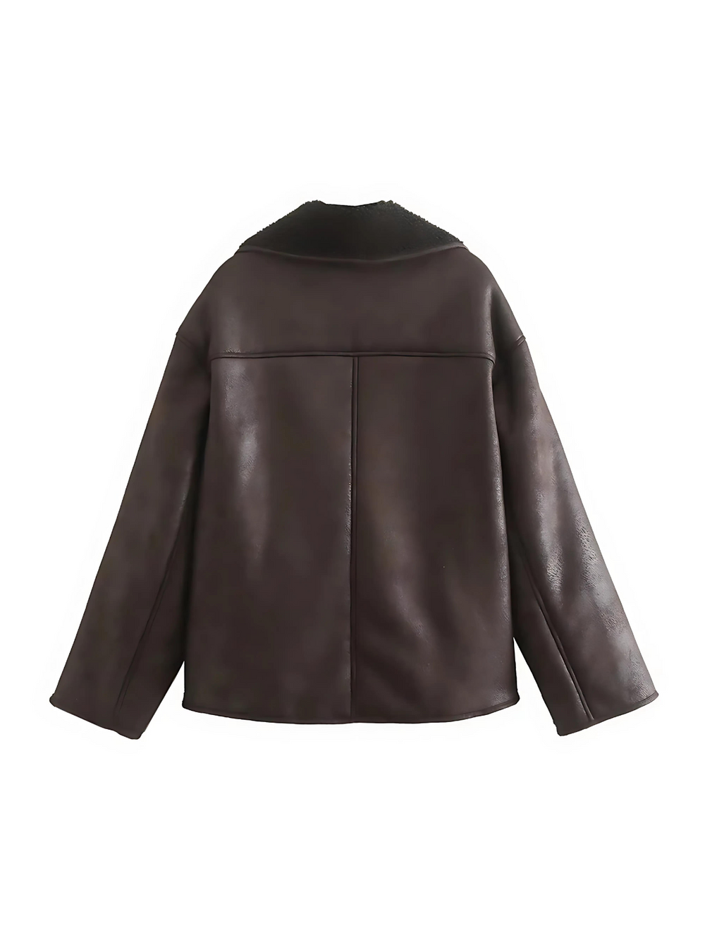 Levoire | Veste En Cuir Synthétique Chaude