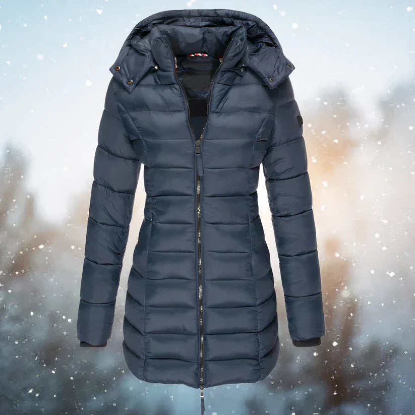 Levoire | Manteau Élégant Chaud Bleu