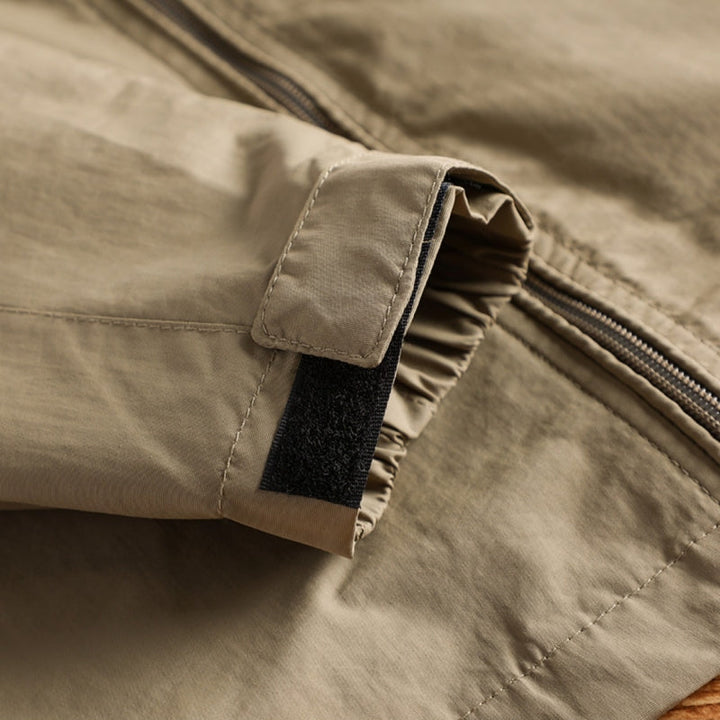 Levoire | Veste À Capuche Imperméable À Manches Longues Avec Fermeture Éclair