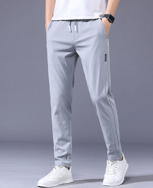 Levoire | Pantalon De Jogging Élégant Pour Hommes Gris clair