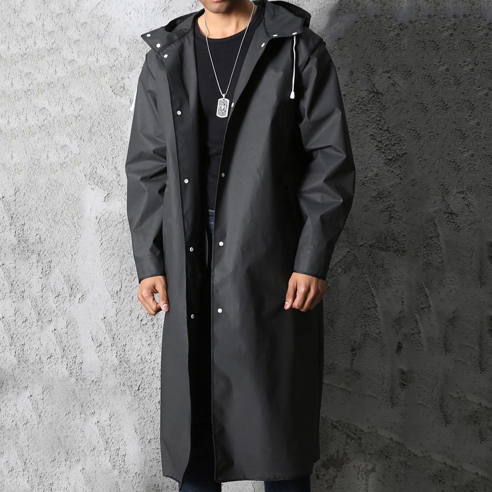 Levoire | Manteau De Pluie Homme Imperméable Noir