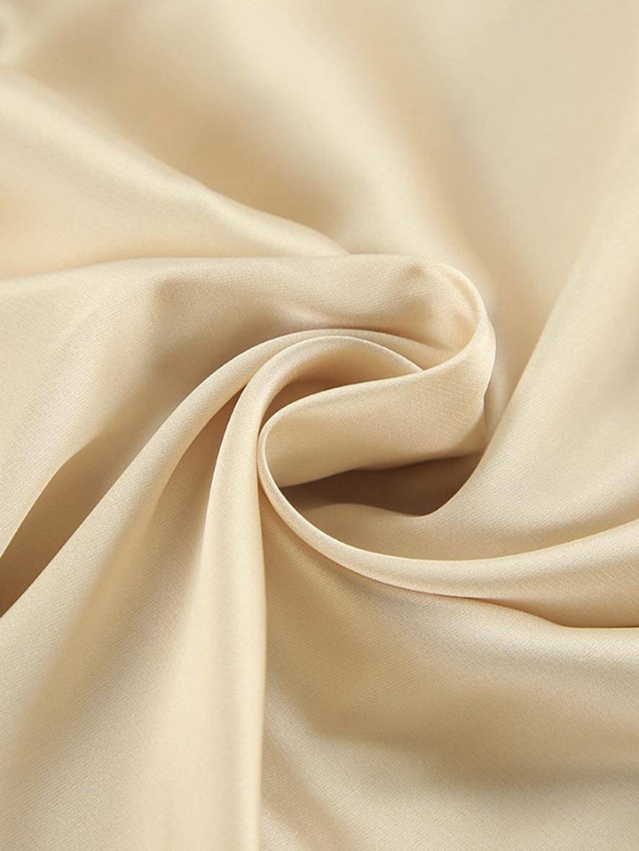 Levoire | Chemisier Satin À Boutons Manches Longues Femmes Élégant Décontracté Blouse