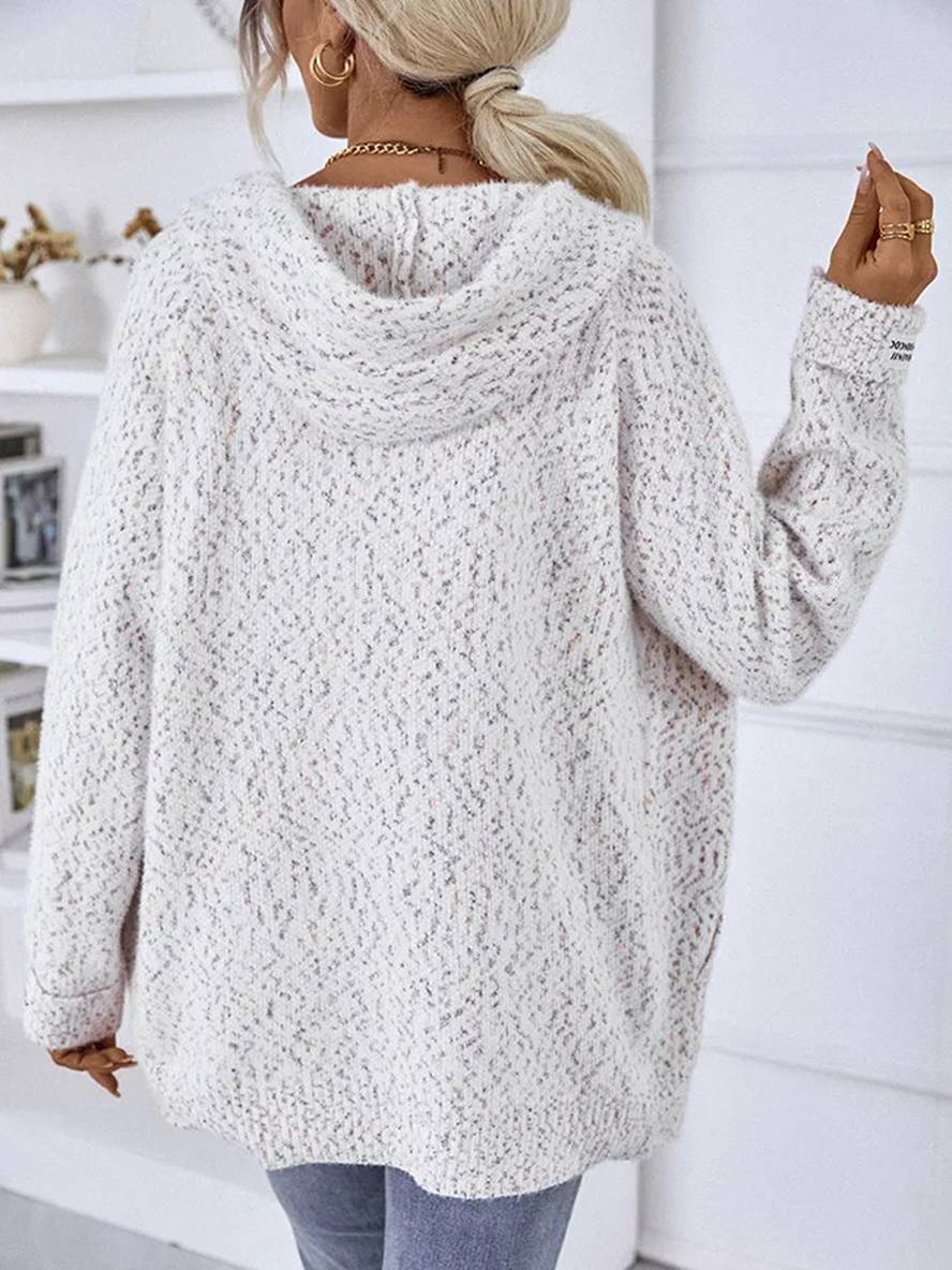 Levoire | Hoodie-Cardigans Avec Fermeture Éclair Manches Longues Femmes Décontracté Veste Ample