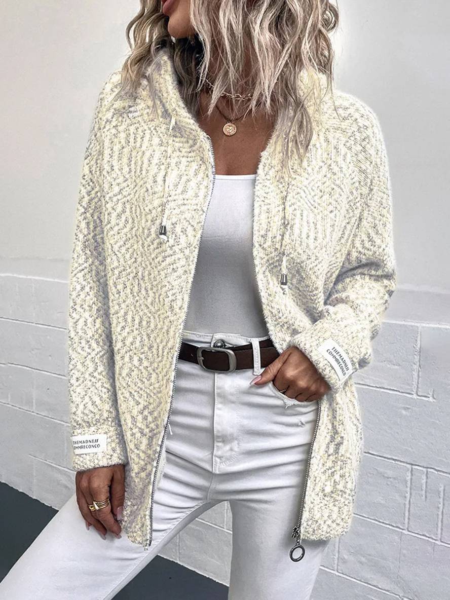 Levoire | Hoodie-Cardigans Avec Fermeture Éclair Manches Longues Femmes Décontracté Veste Ample