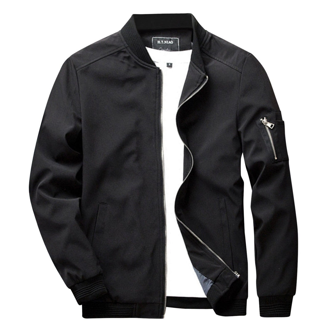 Levoire | Stylish Short Men'S Summer Jacket Noir