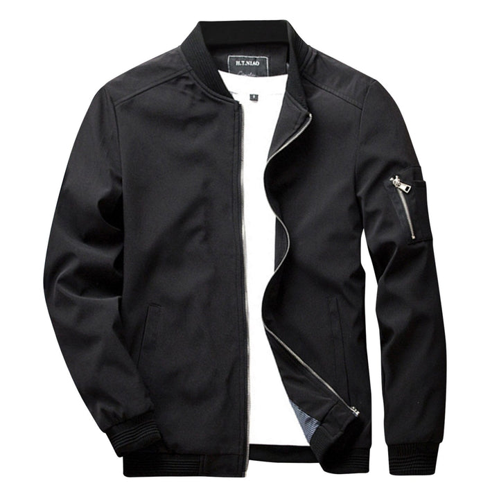 Levoire | Stylish Short Men'S Summer Jacket Noir