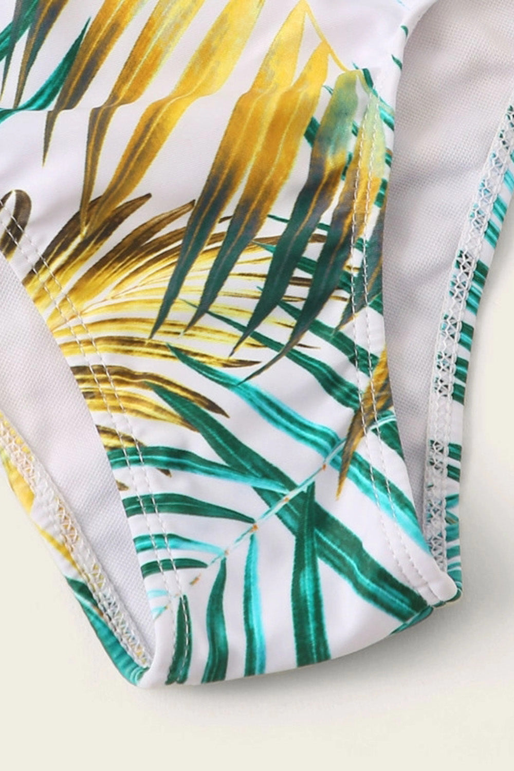 Levoire | Blatt Bustier Taille Haute Bikini Maillot de Bain
