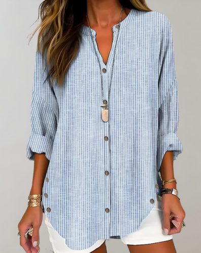 Levoire | Chemise Boutonnée Détendue À Manches Longues