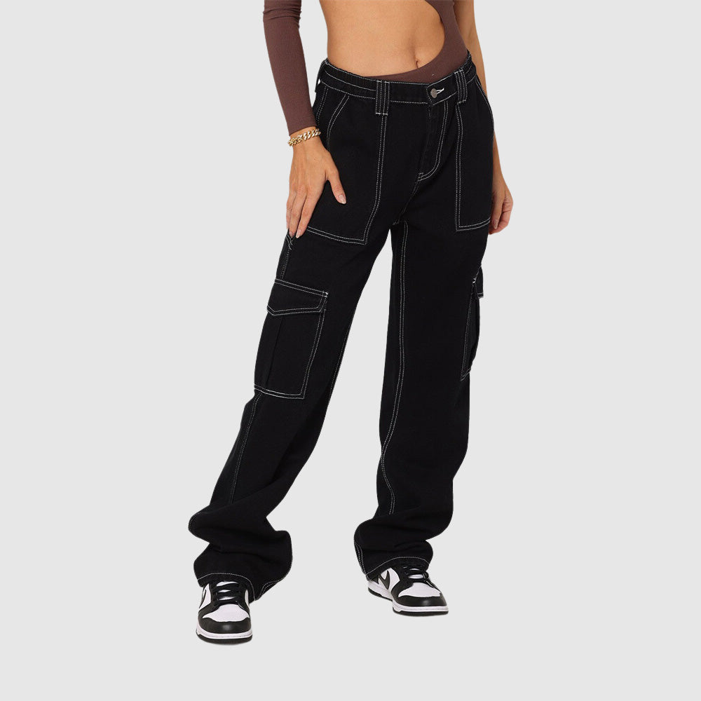 Levoire | Pantalons Cargo Taille Élastique