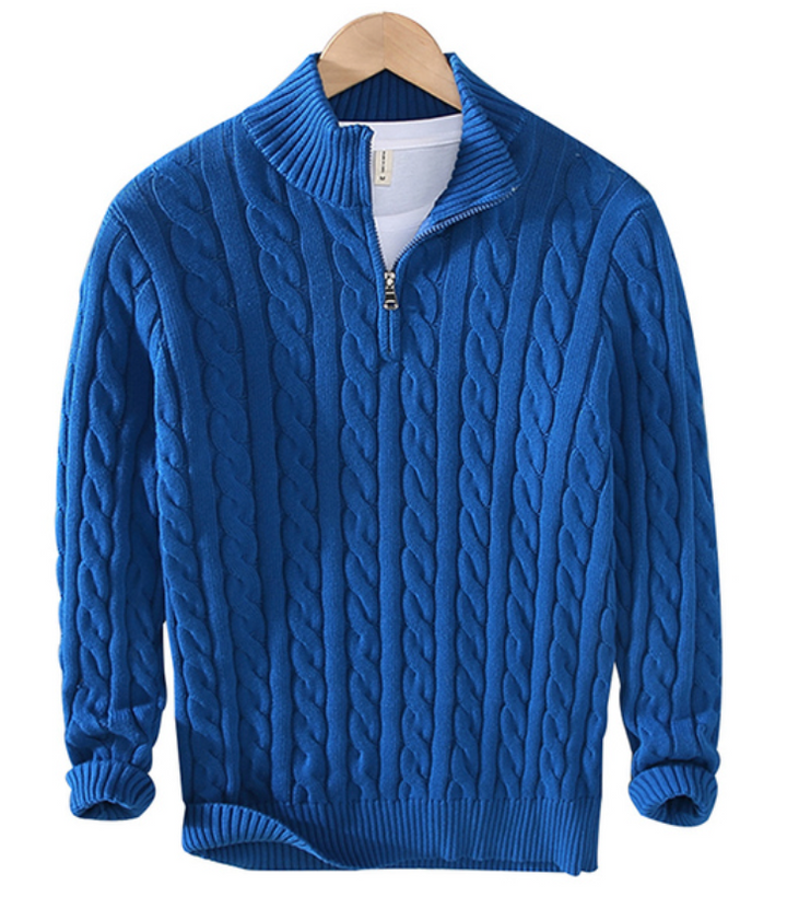 Levoire | Pull À Col Montant Avec Zip Merensininen