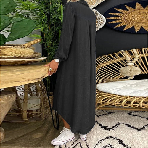 Levoire | Robe En Jean Longue Chic