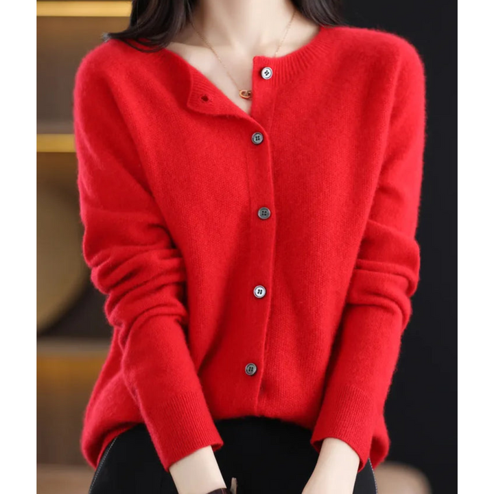 Levoire | Veste En Tricot Luxueuse Pour Femmes Rot