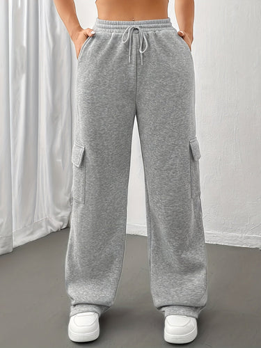 Levoire | Ceinture Élastique Cordon Pantalon De Jogging Large Coupe Pour Femmes Pantalon De Jogging
