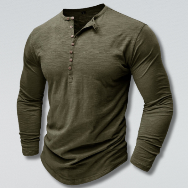 Levoire | Chemise À Manches Longues Vert olive