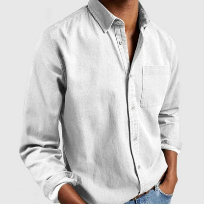 Levoire | Blouse De Loisirs Élégante Et Polyvalente Blanc