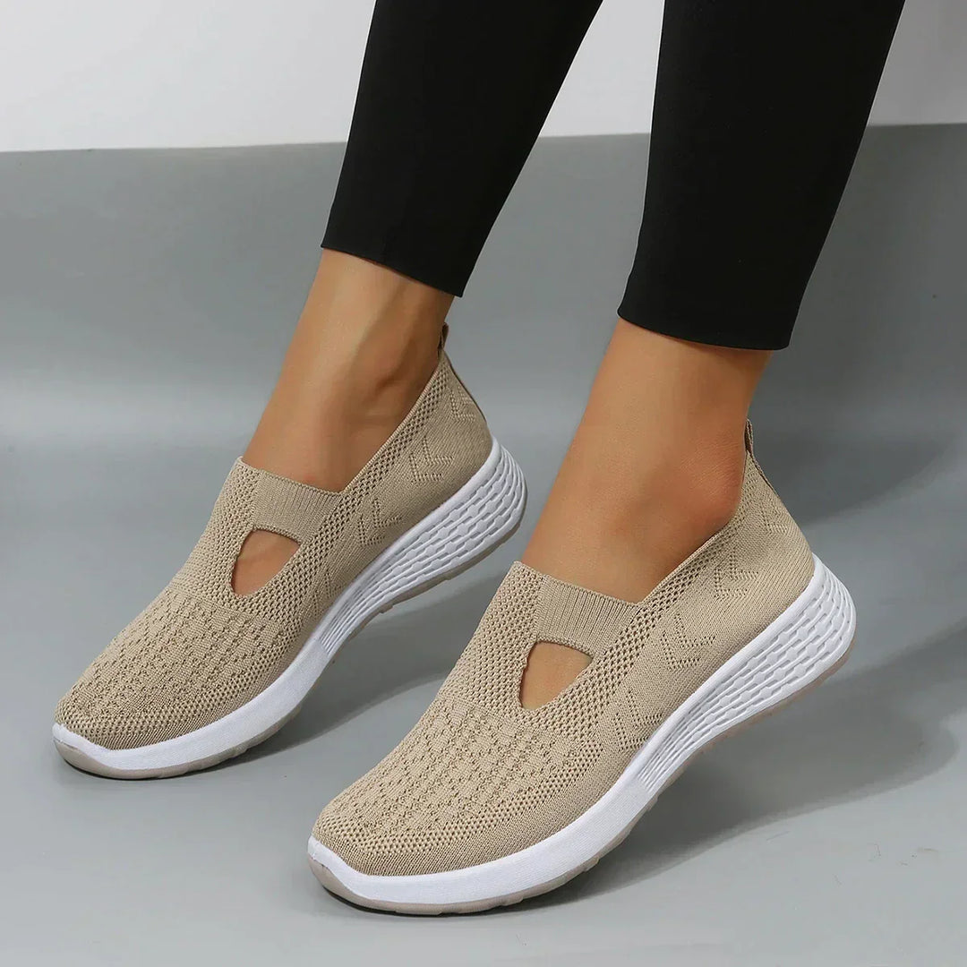 Levoire | Chaussures orthopédiques en maille Beige
