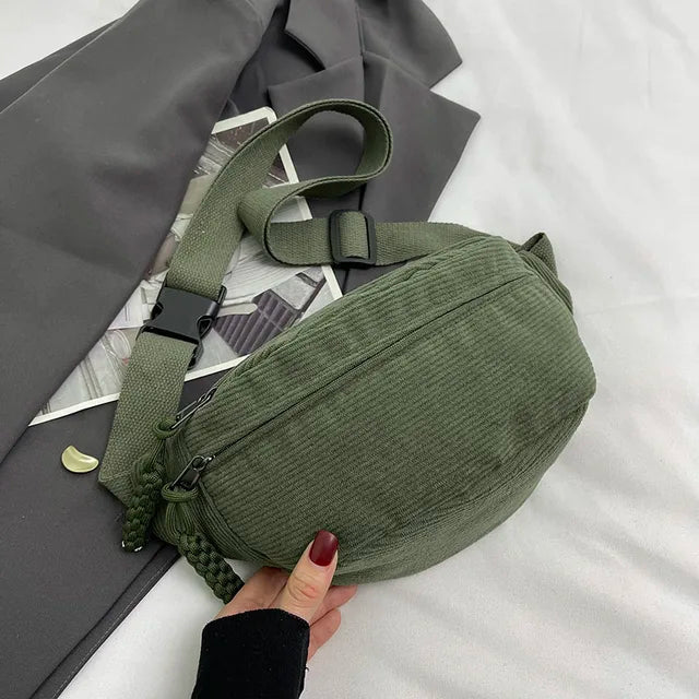 Levoire | Sacoche À Épaule Large Et Ample Avec Une Large Poignée Vert