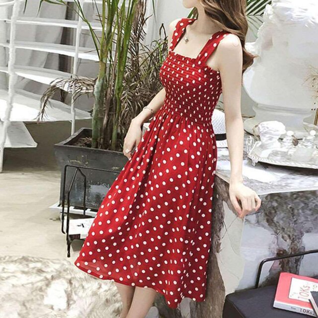 Levoire | Robe Décontractée Pour Femmes Rouge