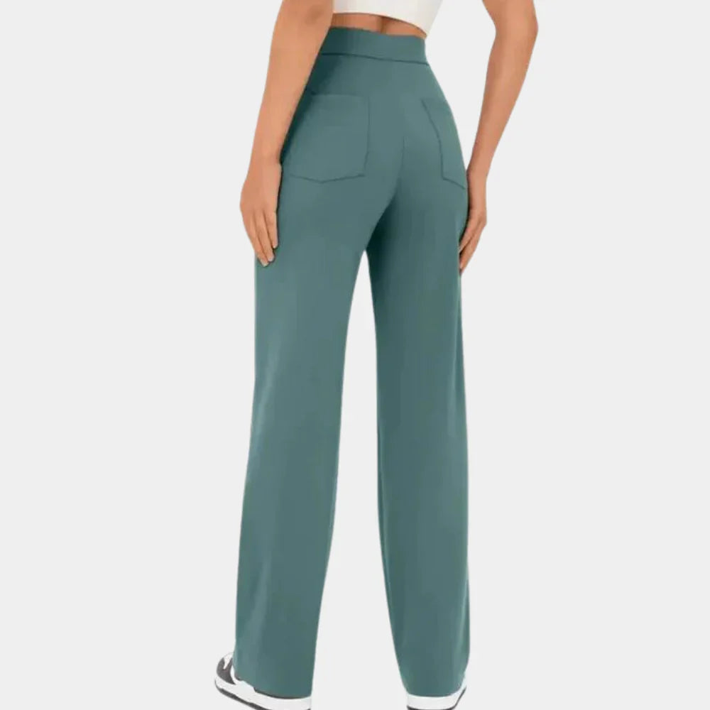 Levoire | Pantalons Droits Taille Haute