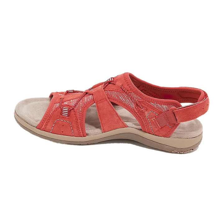 Levoire | Chaussures d'été orthopédiques classiques Rot - presque épuisé