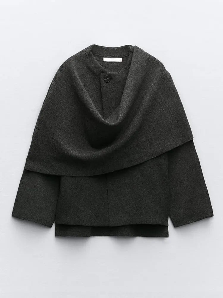 Levoire | Veste Élégante Avec Écharpe Correspondante L