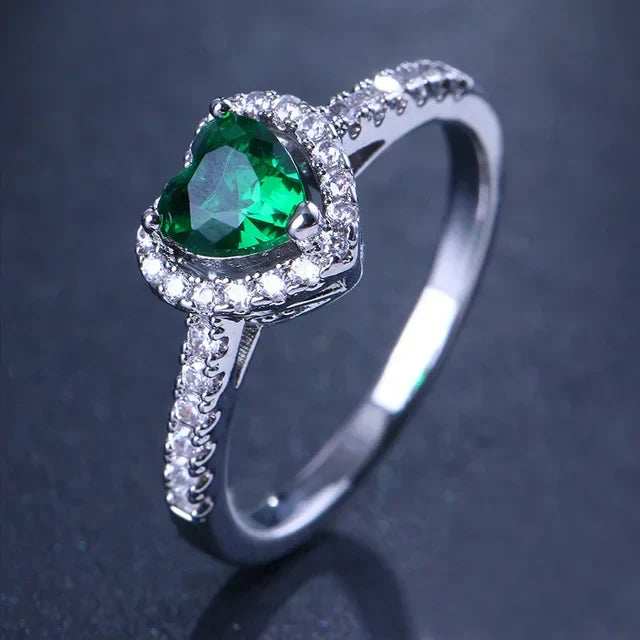 Levoire | Bague De Fiançailles En Forme De Cœur Marron moyen