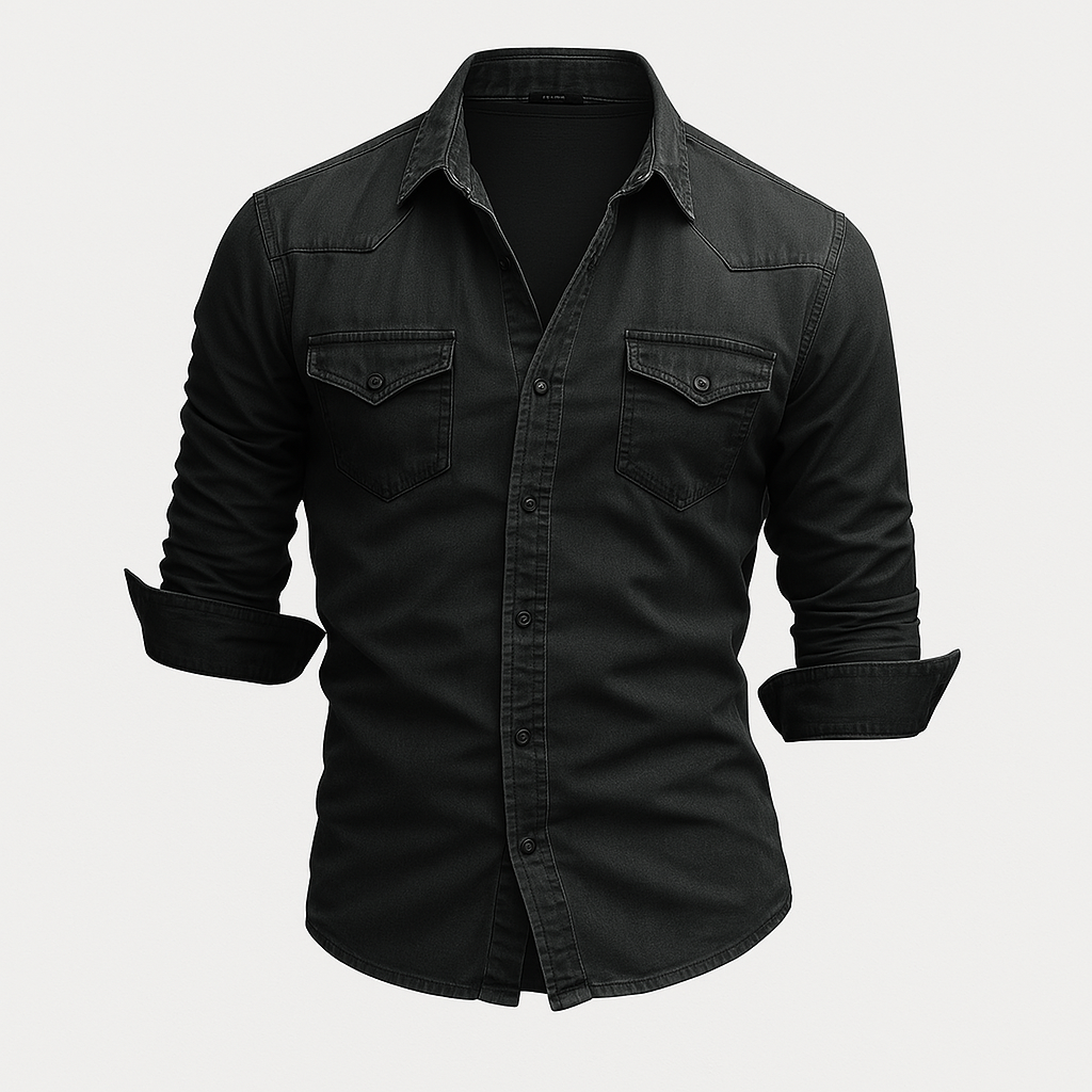 Levoire | Chemise Denim Décontractée Homme