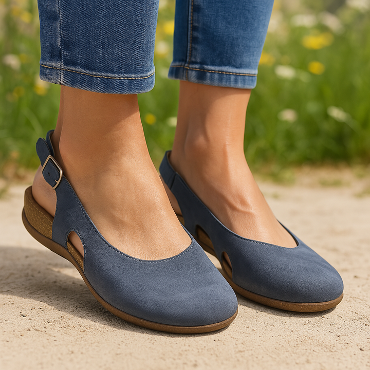 Levoire | Sandales Confortables Avec Soutien Bleu