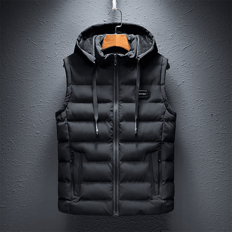 Levoire | Veste de plein air sans manches Noir