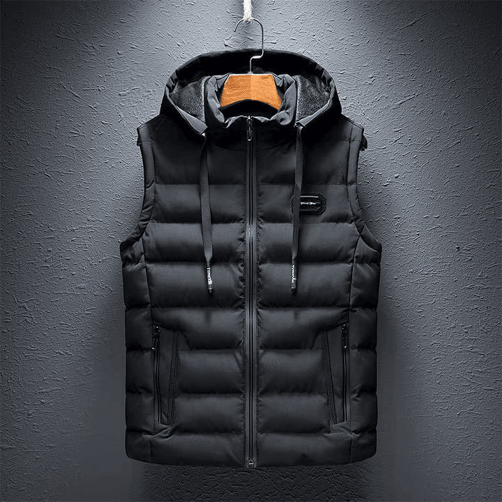 Levoire | Veste de plein air sans manches Noir