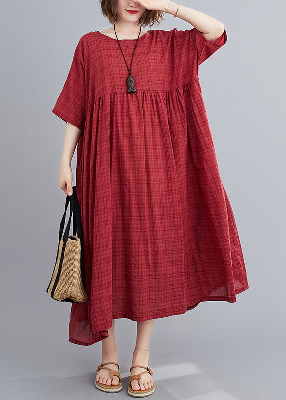 Levoire | Robe Maxi Tendance à Volants Mûre