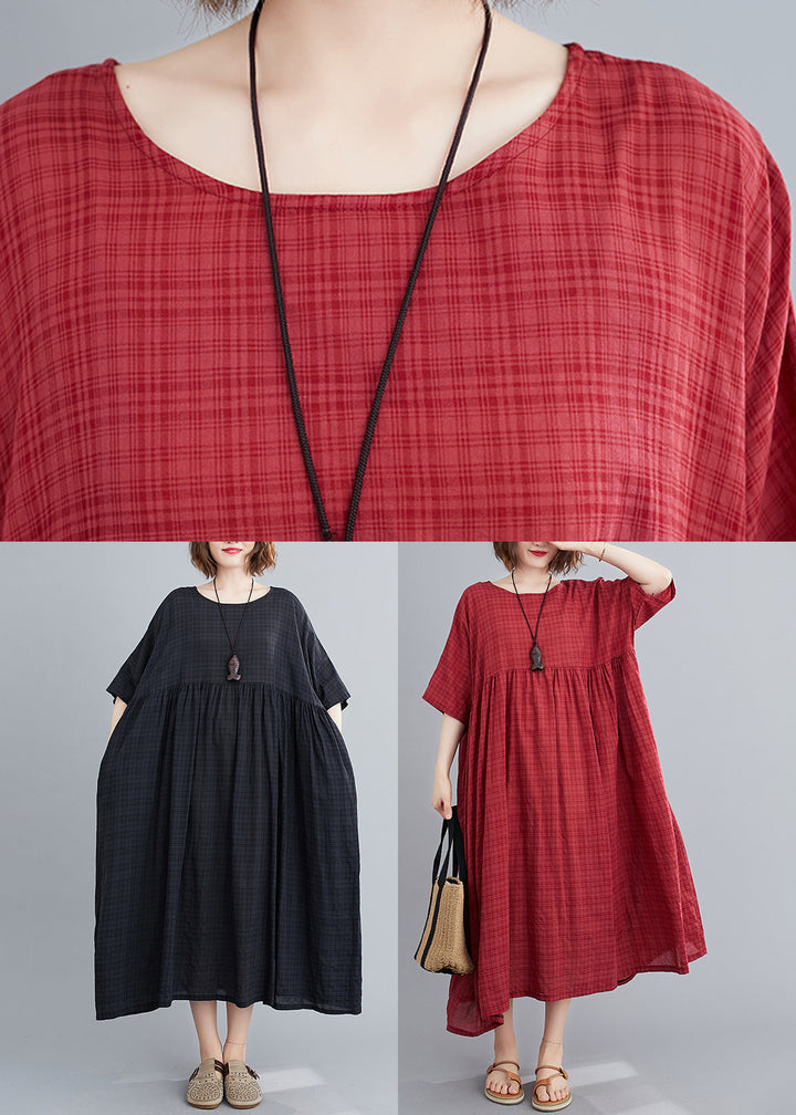 Levoire | Robe Maxi Tendance à Volants Noir