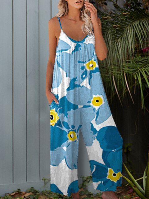 Levoire | Jumpsuit Chic Pour Femme Dans Un Style Tendance Bleu