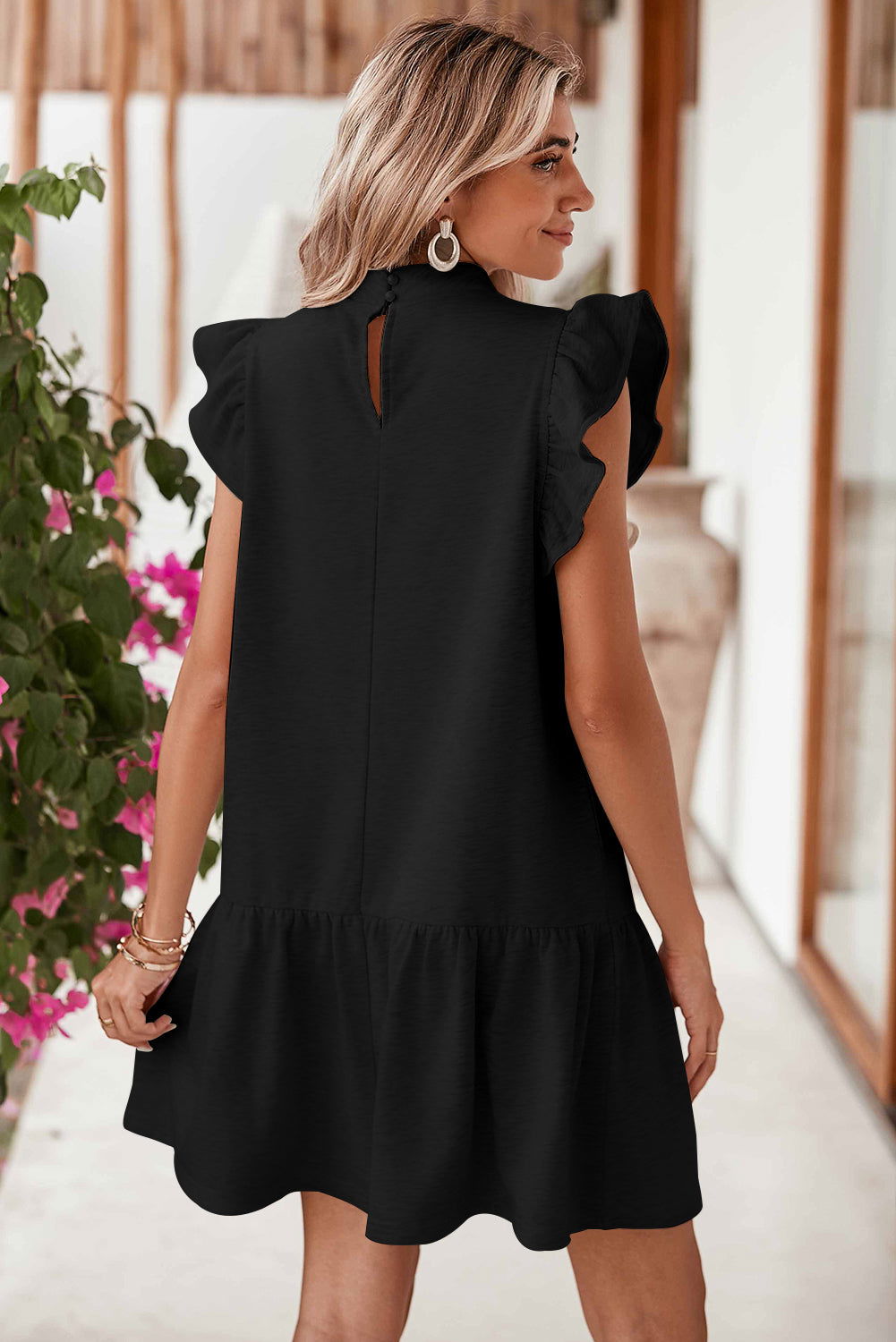 Levoire | Robe Shift Chic Avec Encolure Ronde