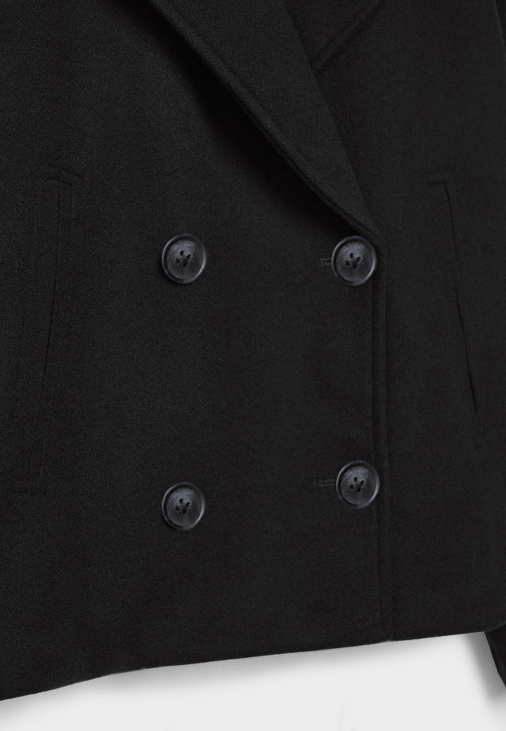 Levoire | Chic Court Veste Double Boutonnage