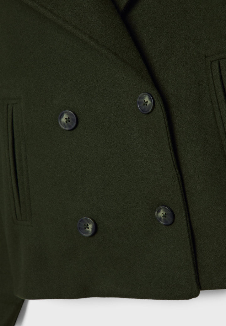Levoire | Chic Court Veste Double Boutonnage