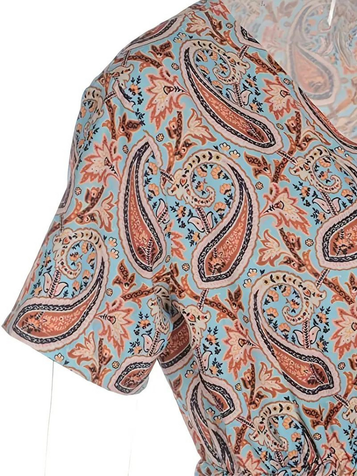 Levoire | Maxi Robe Imprimée Robe Boho Pour L'Été