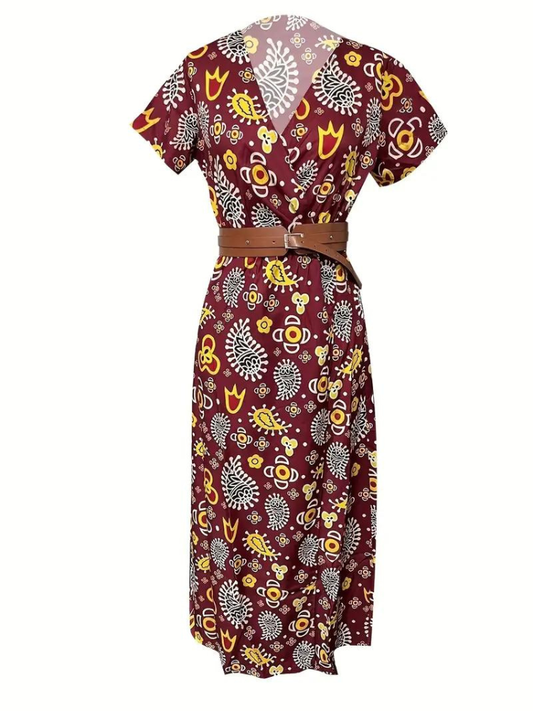 Levoire | Maxi Robe Imprimée Robe Boho Pour L'Été