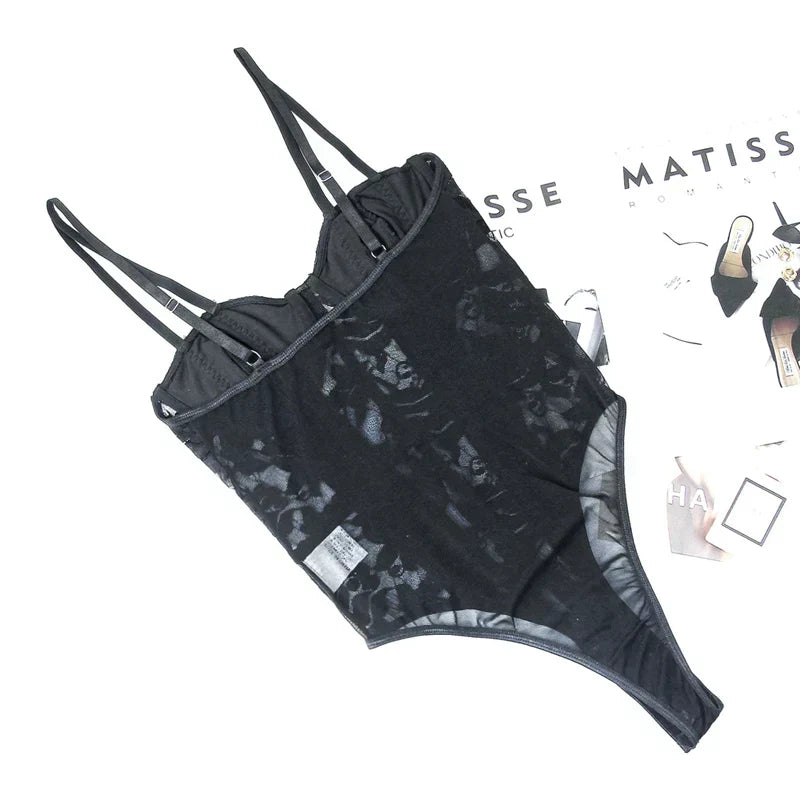 Levoire | Body Corset Élégant Avec Broderie Délicate