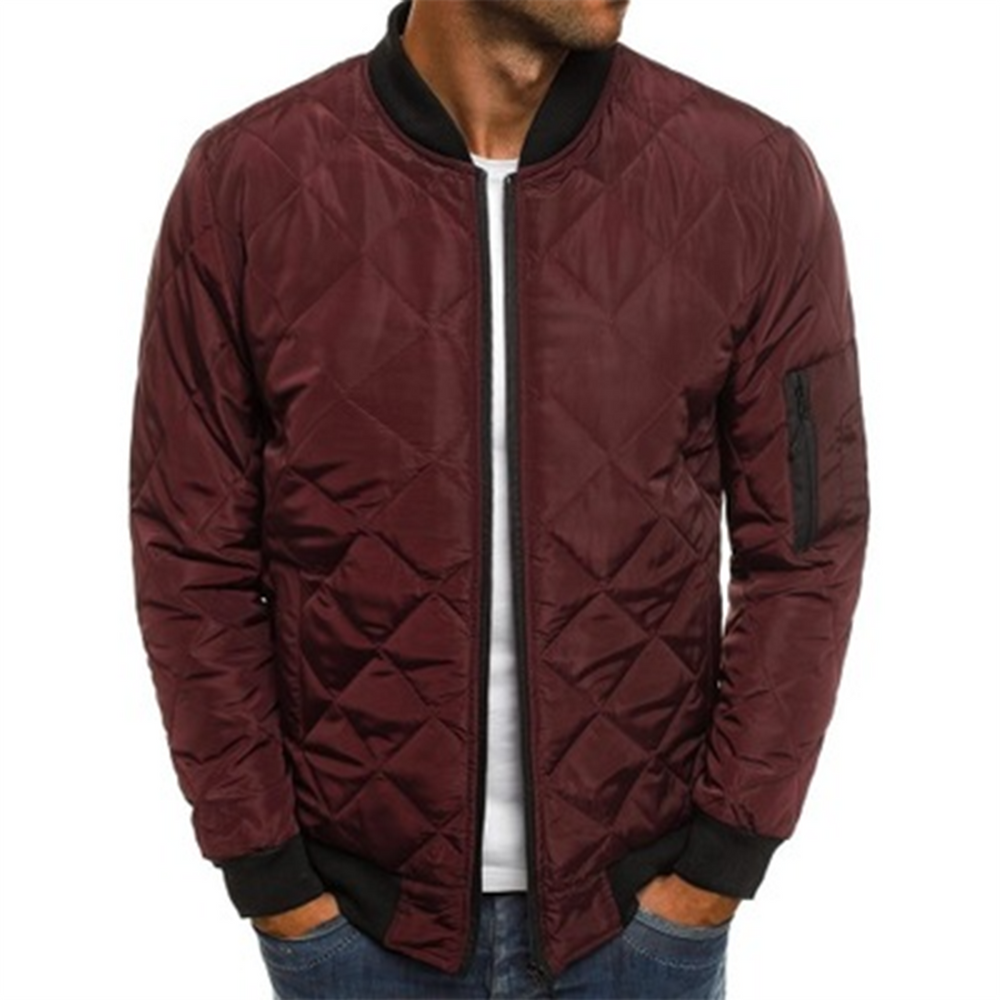 Levoire | Veste Bomber Moderne Bordeaux