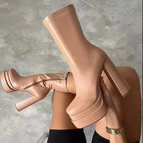 Levoire | Bottines À Plateau Tendance Pour Femmes