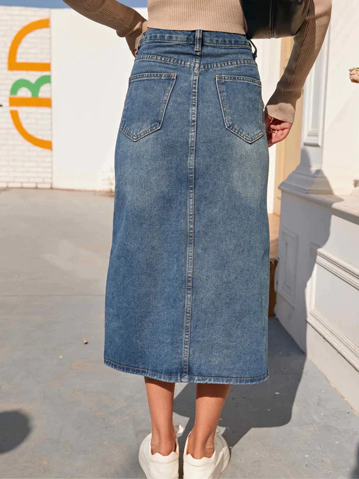 Levoire | Robe En Jean Longue