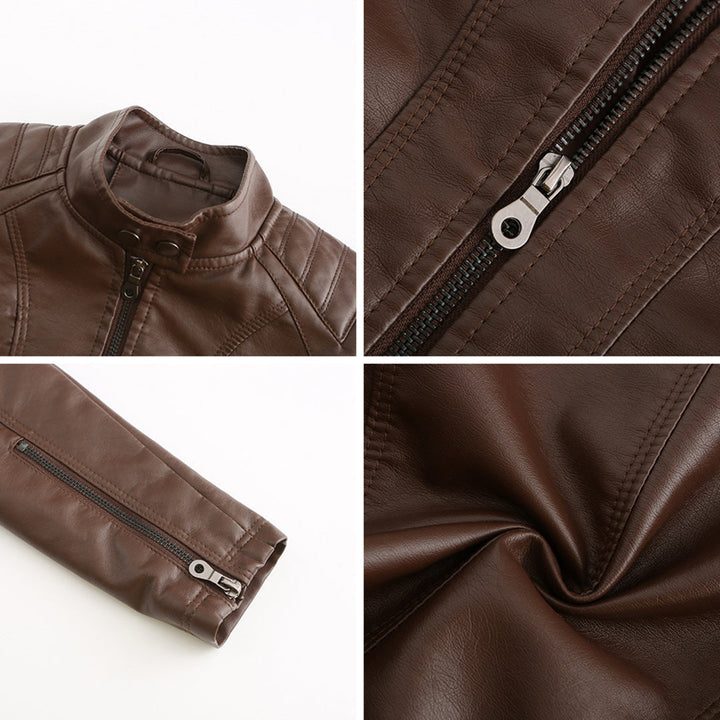 Levoire - Veste en cuir stylée