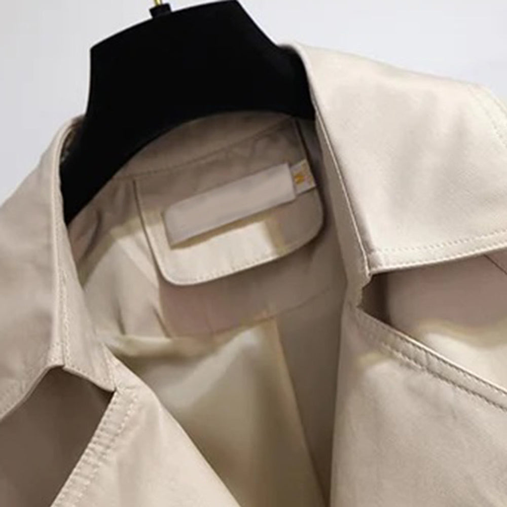 Levoire | Le Manteau À Col Volant À Manches Longues A Des Poches