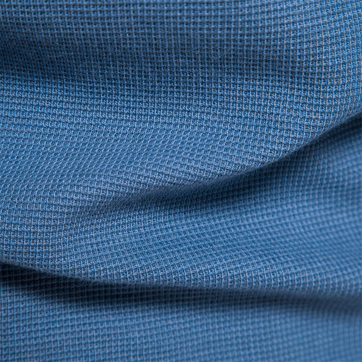Levoire | Rento Col Rond Chemise À Manches Longues Et Patte De Boutonnage