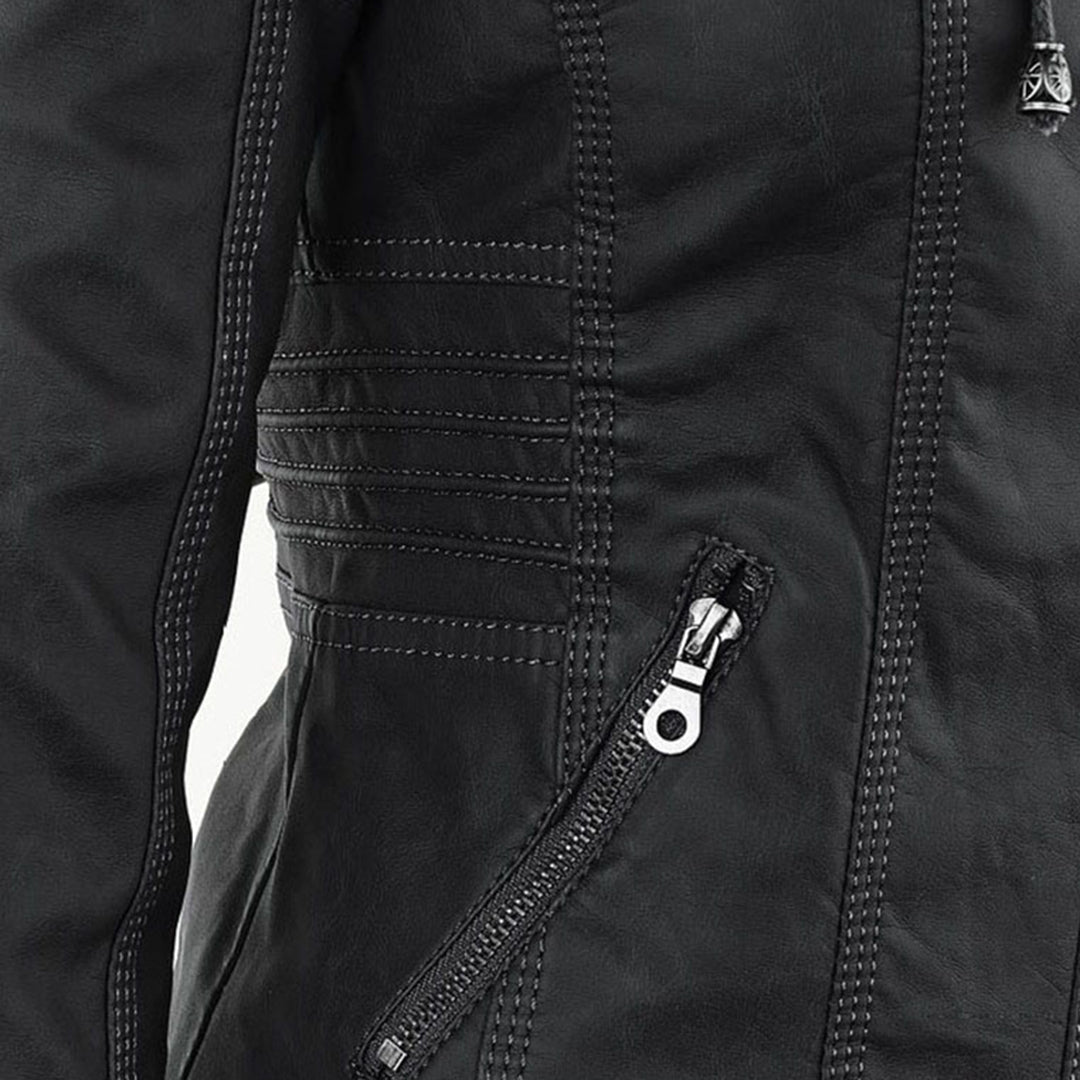 Levoire | Veste En Cuir Végétalien